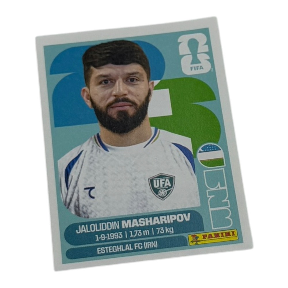 Panini FIFA World Cup 2026 Jaloliddin Masharipov Uzbekistan Sticker UZB 18